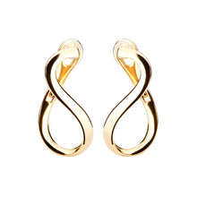 Pt900post ツイステッドフープピアス