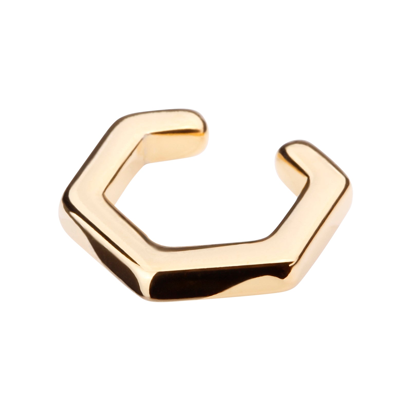 ヘキサゴン イヤーカフ