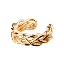 ブレイデッドリング イヤーカフ