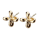 K18post クラフトフラワーピアス