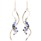 Preciosa Crystals アシンメトリーフックピアス