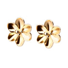 K18post クラフトフラワーピアス