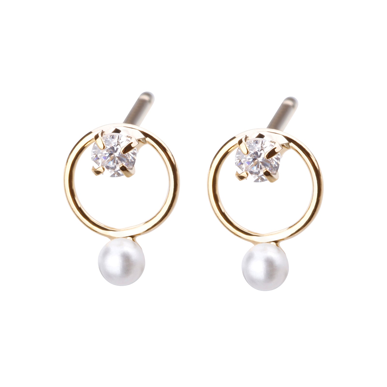 サークルプチピアス