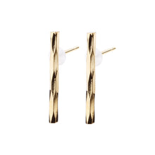 K18post スティックピアス 4デザイン×3カラー