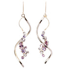 Preciosa Crystals アシンメトリーフックピアス