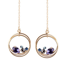 Preciosa Crystals トリニティサークルピアス