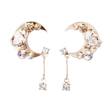 Preciosa Crystal クレセントピアス