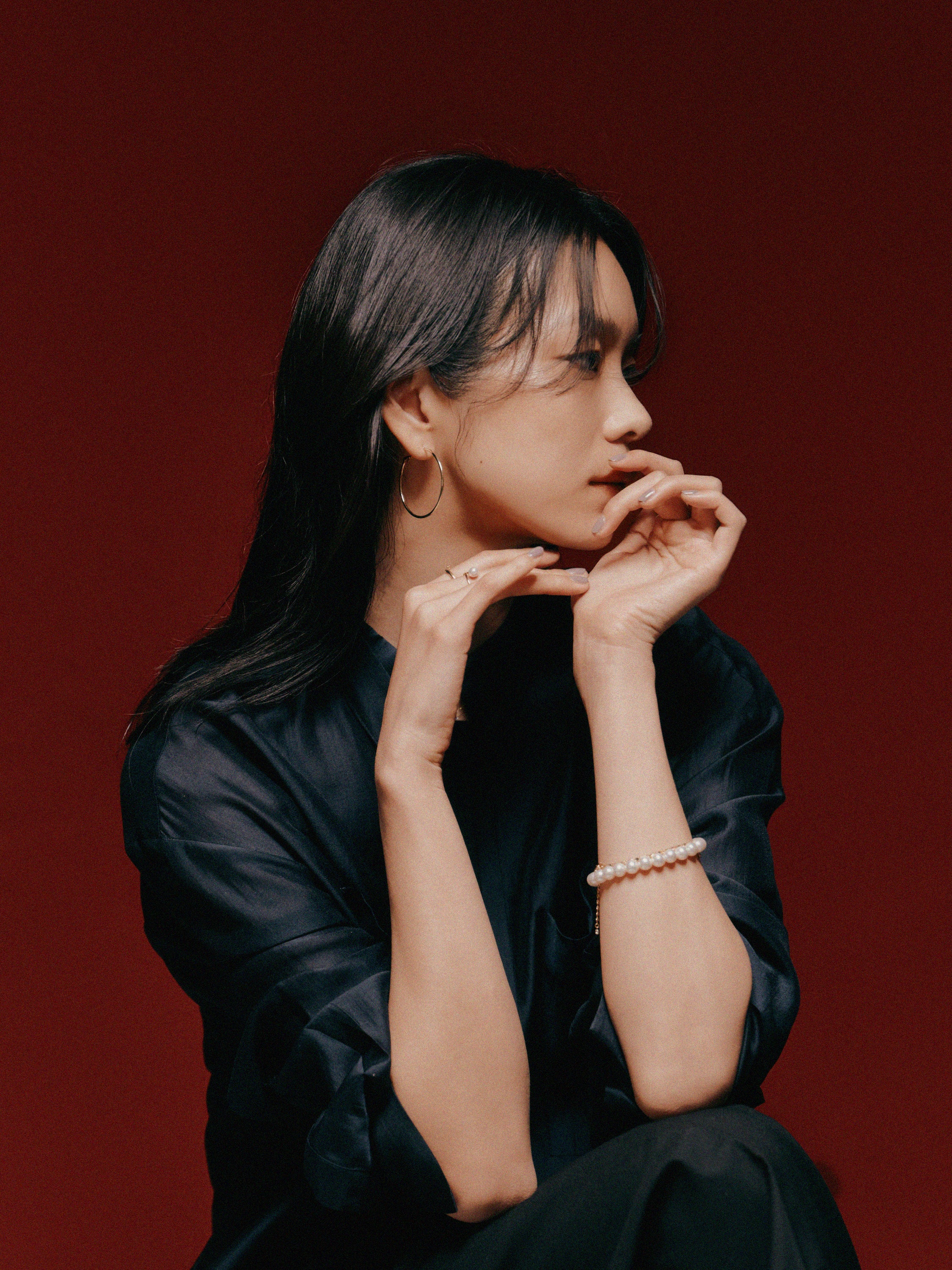 3サイズ×3コーティング プレーンフープピアス