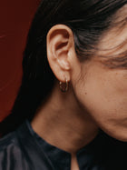 3サイズ×3コーティング プレーンフープピアス