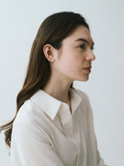 K18post イニシャルピアス