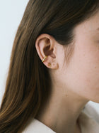 K18post イニシャルピアス