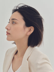 K18post プチハートピアス