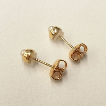 K18post プチシンプルスタッドピアス