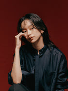 K18post ドロップフープピアス ラージ