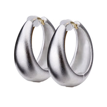 K18post ドロップフープピアス ラージ