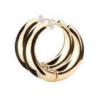 K18post ドロップフープピアス ラージ