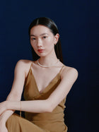 K18post クレセントピアス