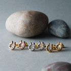 K18post クラフトホースシューピアス