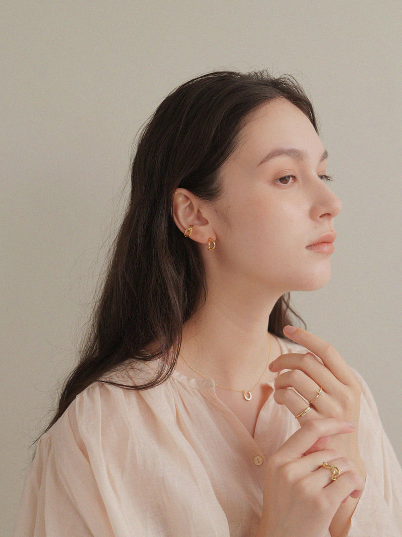 ボールドノット イヤーカフ