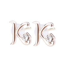 K18post イニシャルピアス