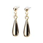 K18post クラフトドロップピアス