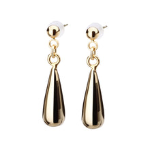 K18post クラフトドロップピアス