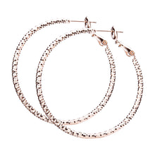 3サイズ×3コーティング テクスチャーフープピアス