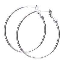 3サイズ×3コーティング プレーンフープピアス