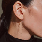 チェーンフックピアス