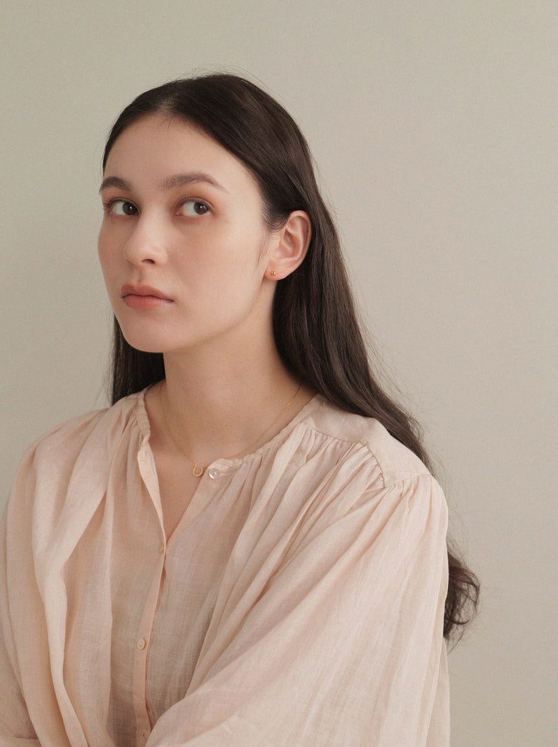 K18post プチスターピアス