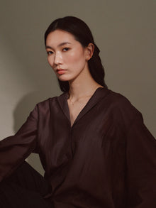 K18post アンティークライクピアス