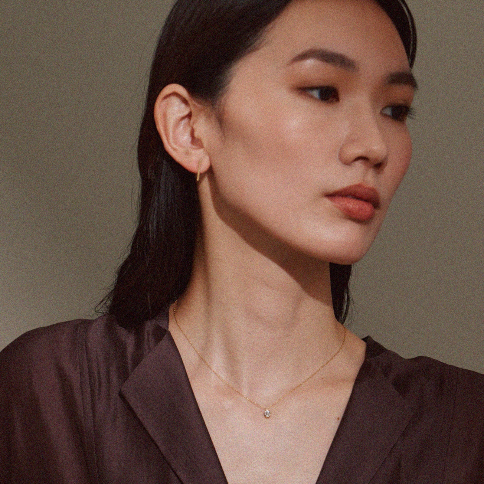 K18post スティックピアス 4デザイン×3カラー