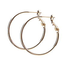 3サイズ×3コーティング プレーンフープピアス