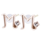 K18post イニシャルピアス