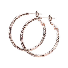 3サイズ×3コーティング テクスチャーフープピアス