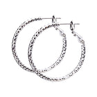 3サイズ×3コーティング テクスチャーフープピアス