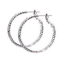 3サイズ×3コーティング テクスチャーフープピアス