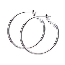 3サイズ×3コーティング プレーンフープピアス