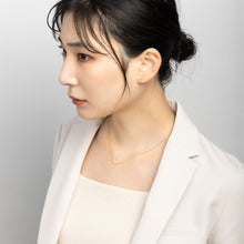 K18post パヴェオープンハートピアス