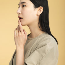 K18post クラフトハートピアス