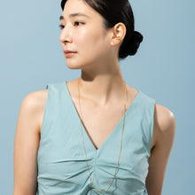 K18post クラフトクロスピアス