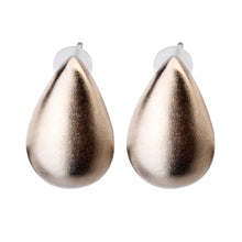 Pt900post クラフトドロップピアス