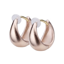 K18post ドロップフープピアス スモール