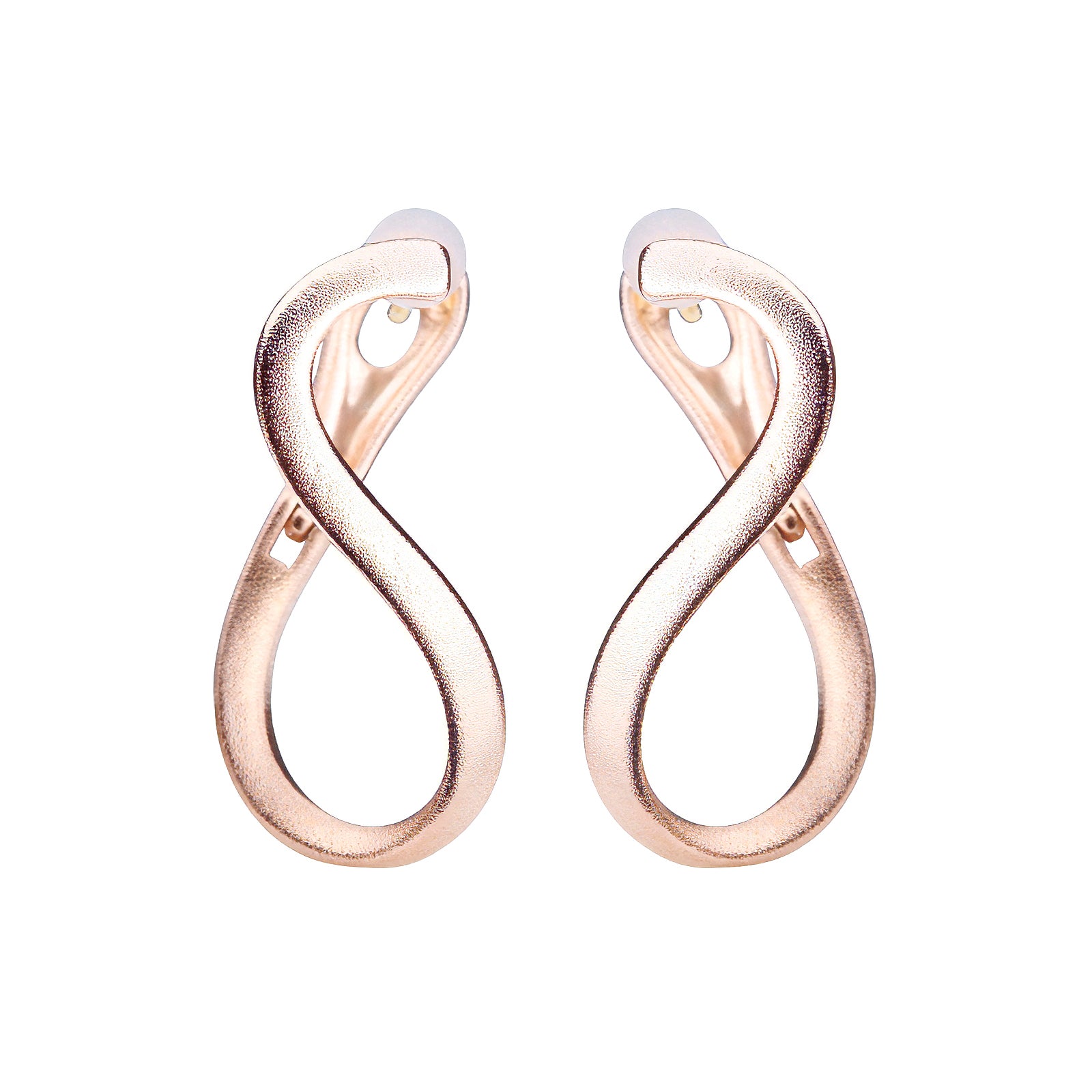 Pt900post ツイステッドフープピアス