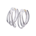 K18post トリニティフープピアス