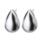 Pt900post クラフトドロップピアス