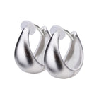 Pt900post ドロップフープピアス スモール