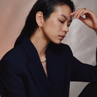 5サイズ×3コーティング キュービックジルコニアフックピアス