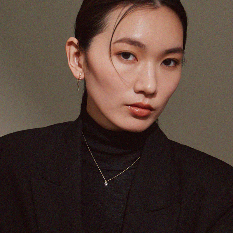 フロントバックイヤリング