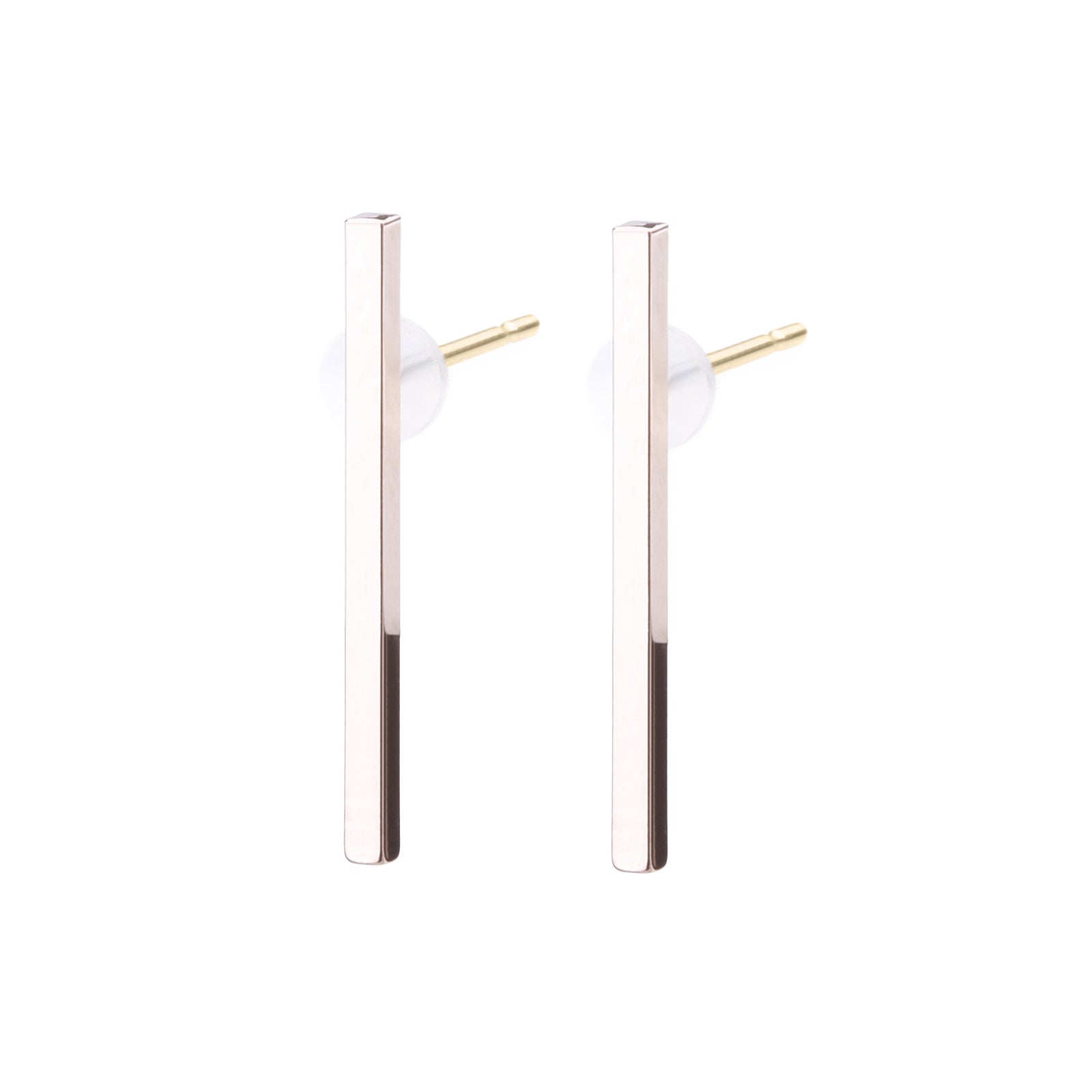 K18post スティックピアス 4デザイン×3カラー